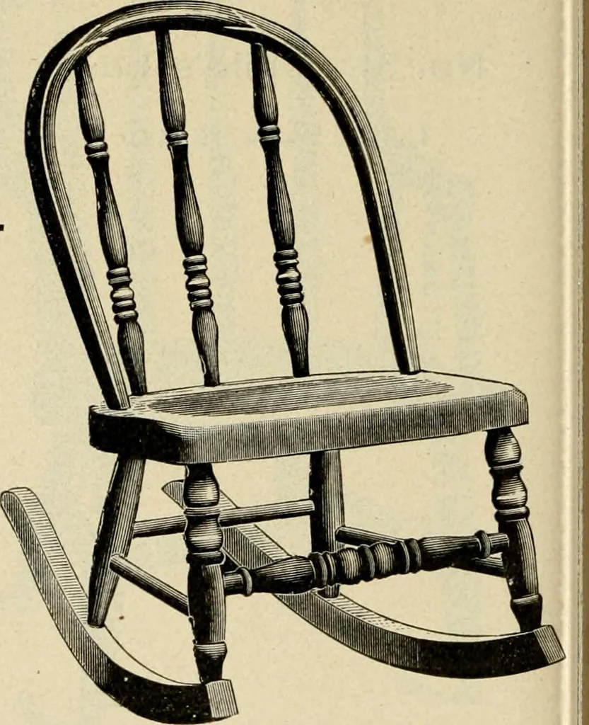 An illustration from Illustrated catalogue of the Sheboygan Chair Company., 1889, leaf 191