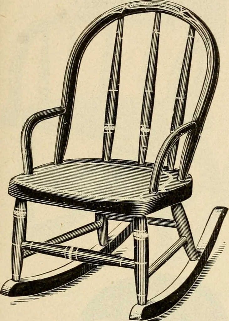 An illustration from Illustrated catalogue of the Sheboygan Chair Company., 1889, leaf 192