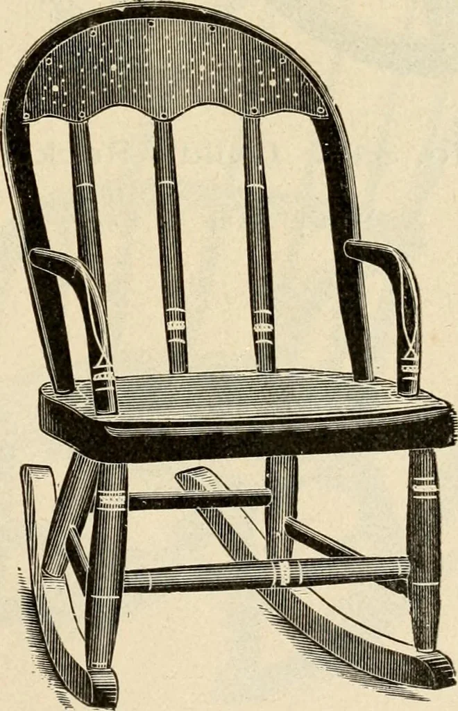 An illustration from Illustrated catalogue of the Sheboygan Chair Company., 1889, leaf 192
