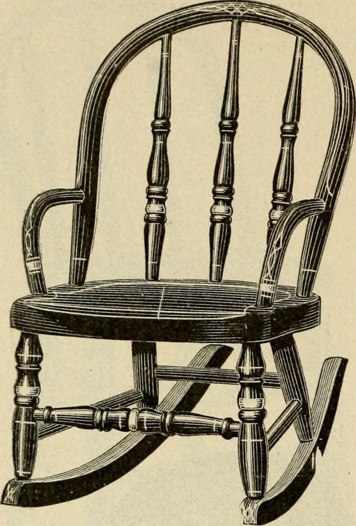 An illustration from Illustrated catalogue of the Sheboygan Chair Company., 1889, leaf 193