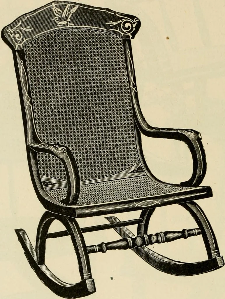 An illustration from Illustrated catalogue of the Sheboygan Chair Company., 1889, leaf 199