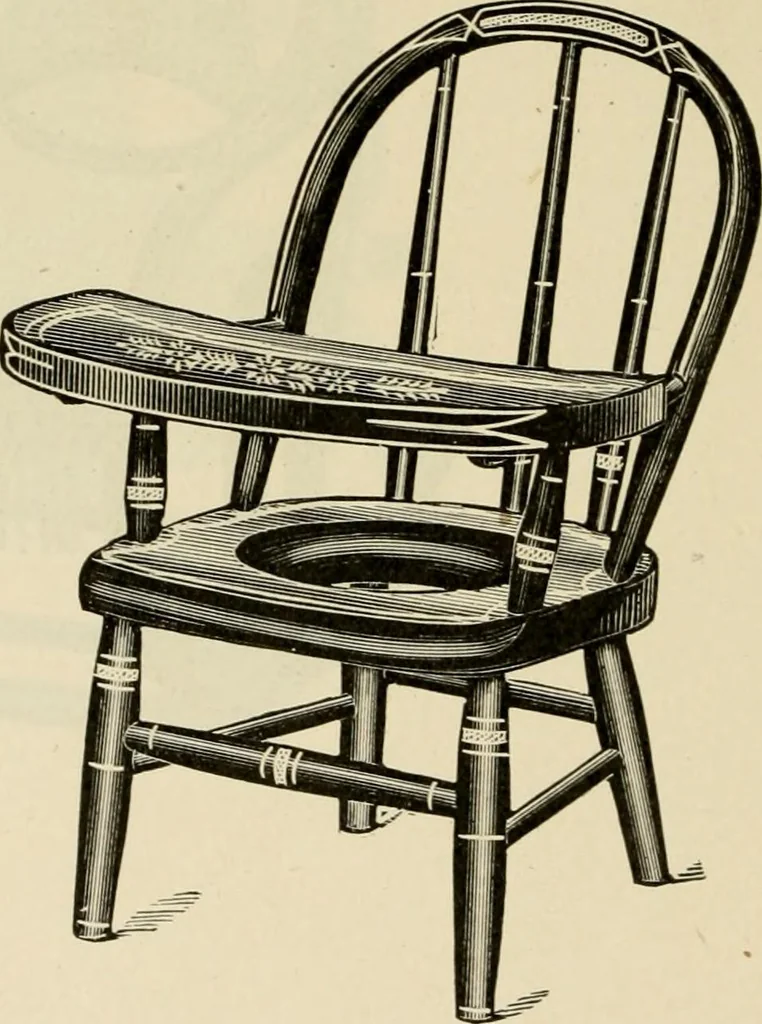An illustration from Illustrated catalogue of the Sheboygan Chair Company., 1889, leaf 201