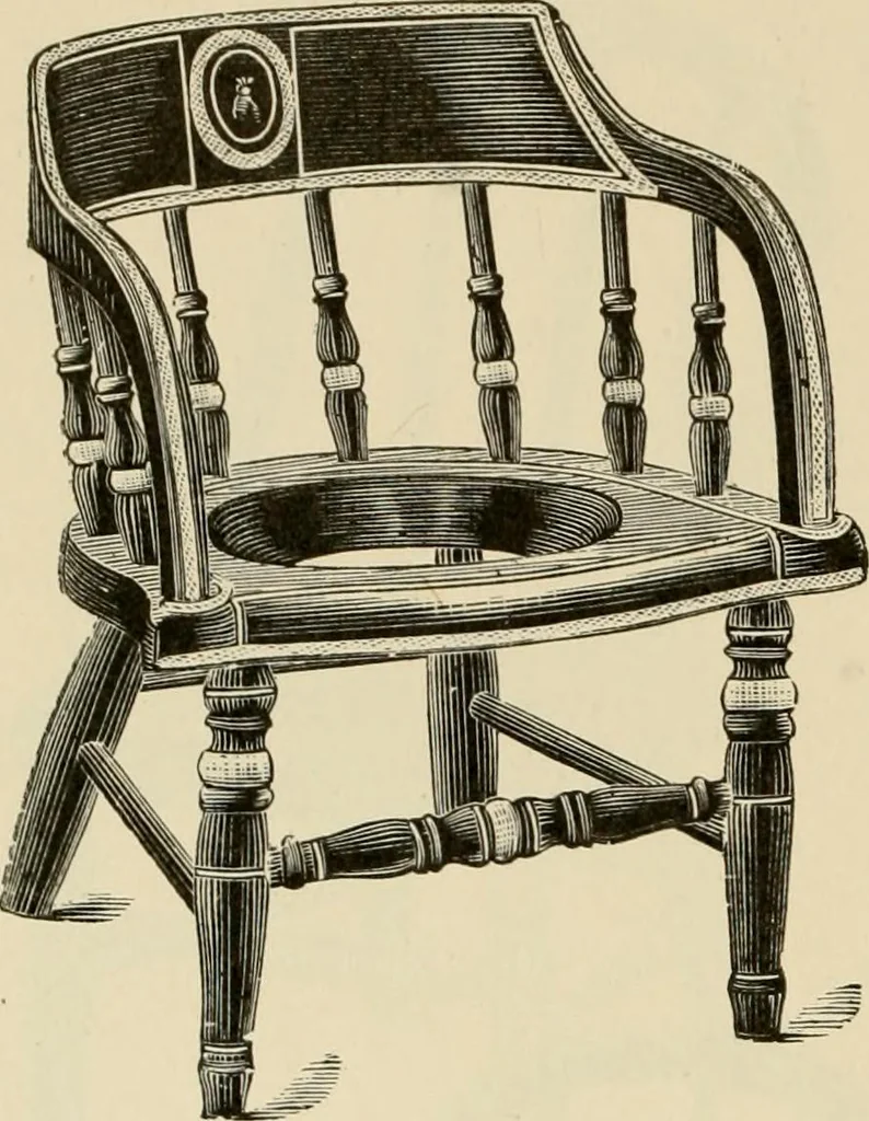 An illustration from Illustrated catalogue of the Sheboygan Chair Company., 1889, leaf 203
