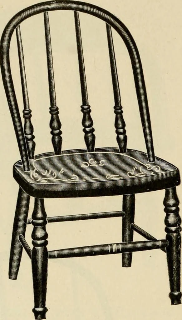 An illustration from Illustrated catalogue of the Sheboygan Chair Company., 1889, leaf 205