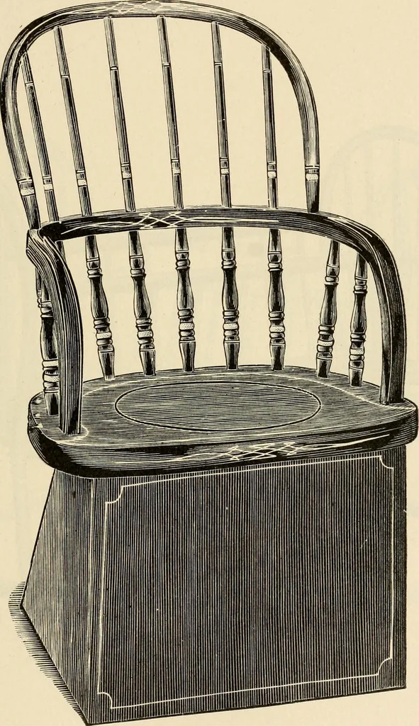 An illustration from Illustrated catalogue of the Sheboygan Chair Company., 1889, leaf 206
