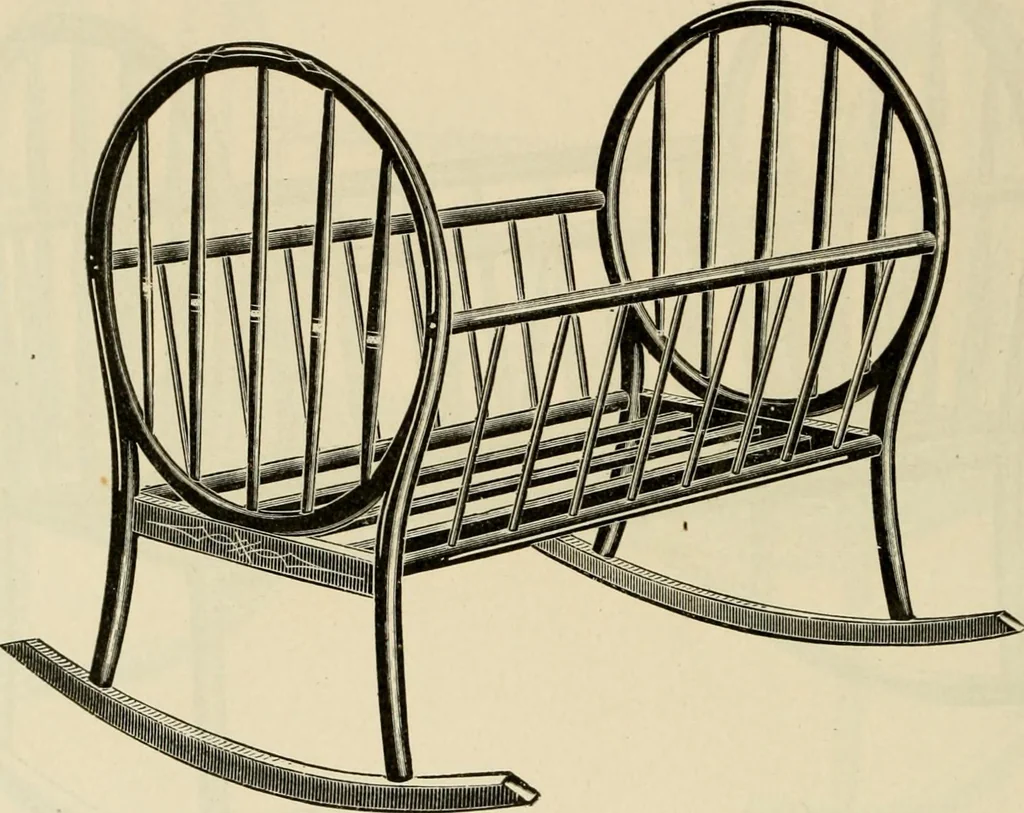 An illustration from Illustrated catalogue of the Sheboygan Chair Company., 1889, leaf 209