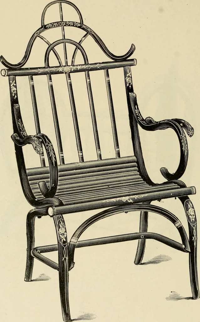 An illustration from Illustrated catalogue of the Sheboygan Chair Company., 1889, leaf 213