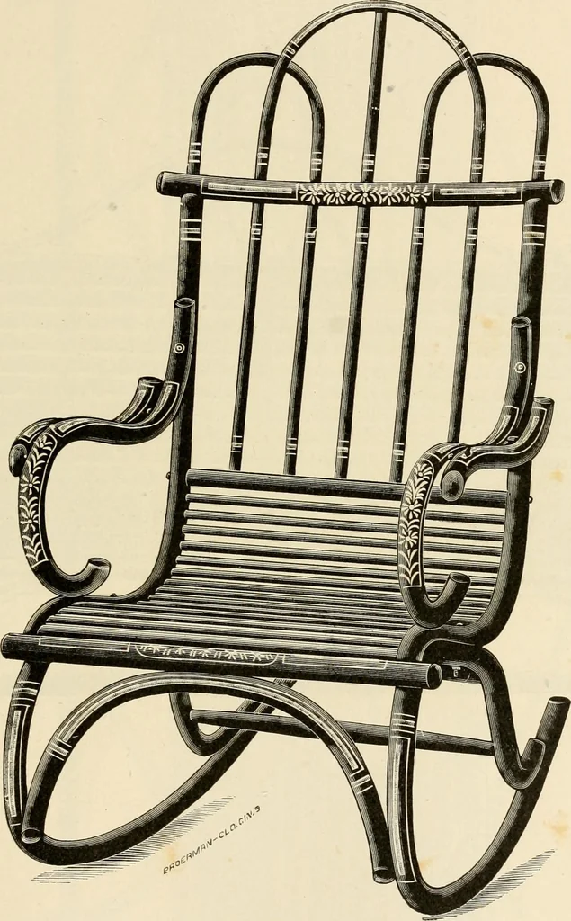 An illustration from Illustrated catalogue of the Sheboygan Chair Company., 1889, leaf 216