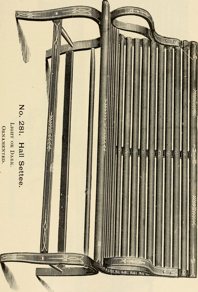 An illustration from Illustrated catalogue of the Sheboygan Chair Company., 1889, leaf 220