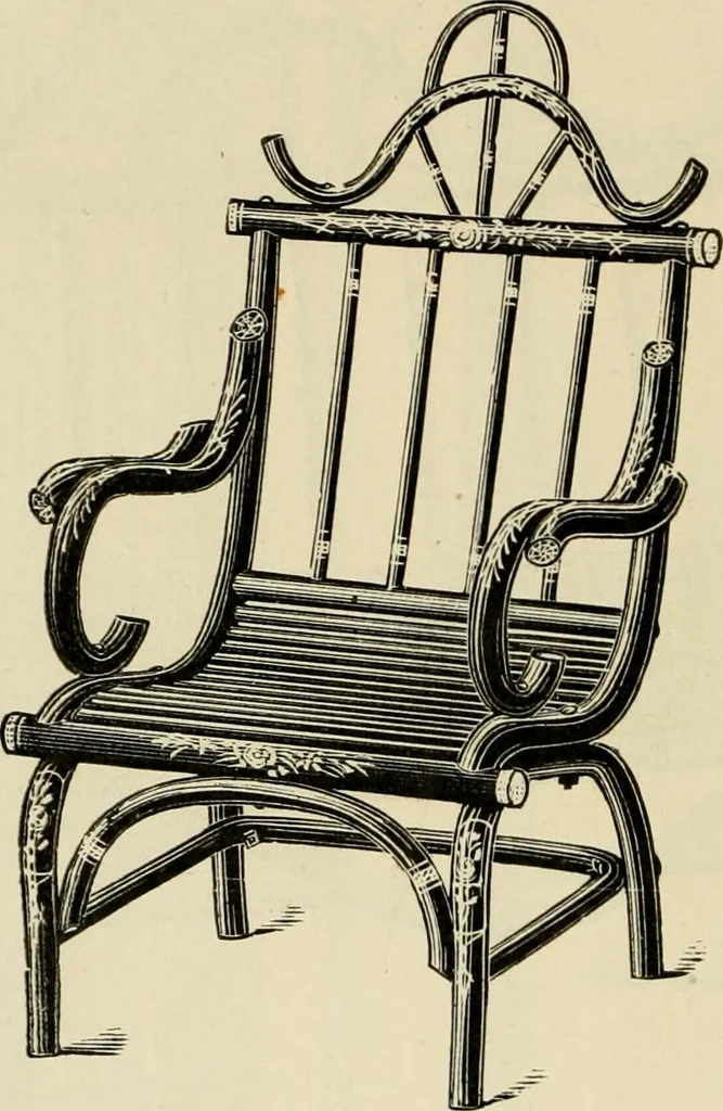 An illustration from Illustrated catalogue of the Sheboygan Chair Company., 1889, leaf 223