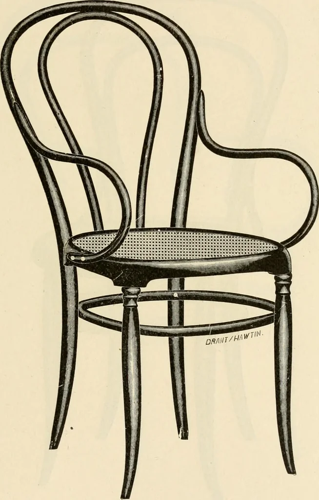 An illustration from Illustrated catalogue of the Sheboygan Chair Company., 1889, leaf 230