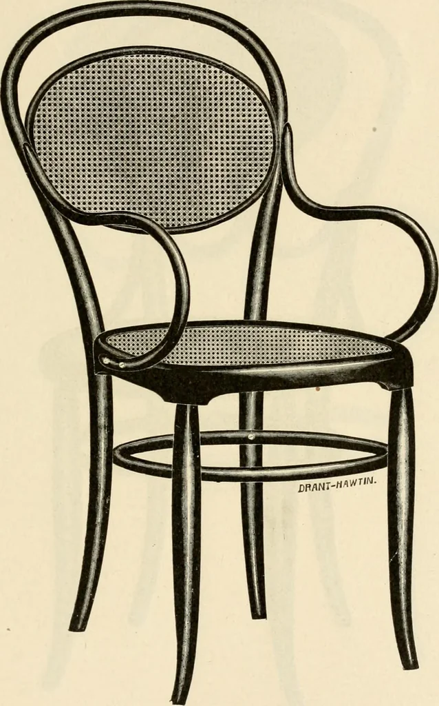 An illustration from Illustrated catalogue of the Sheboygan Chair Company., 1889, leaf 236