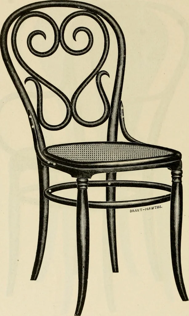 An illustration from Illustrated catalogue of the Sheboygan Chair Company., 1889, leaf 241