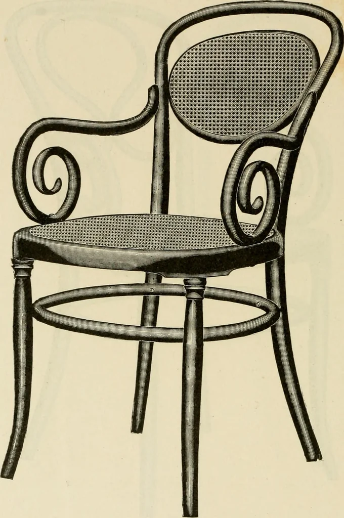 An illustration from Illustrated catalogue of the Sheboygan Chair Company., 1889, leaf 245