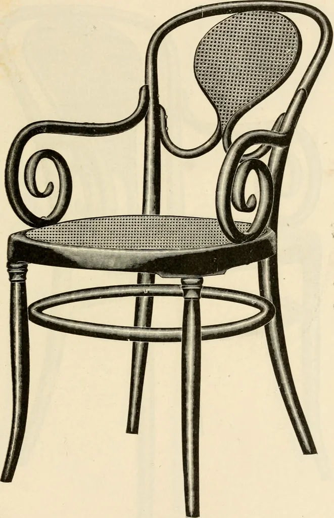An illustration from Illustrated catalogue of the Sheboygan Chair Company., 1889, leaf 246