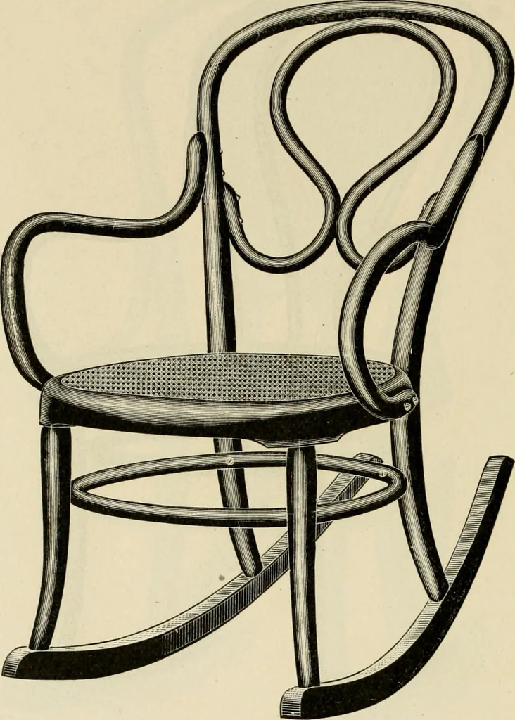 An illustration from Illustrated catalogue of the Sheboygan Chair Company., 1889, leaf 253