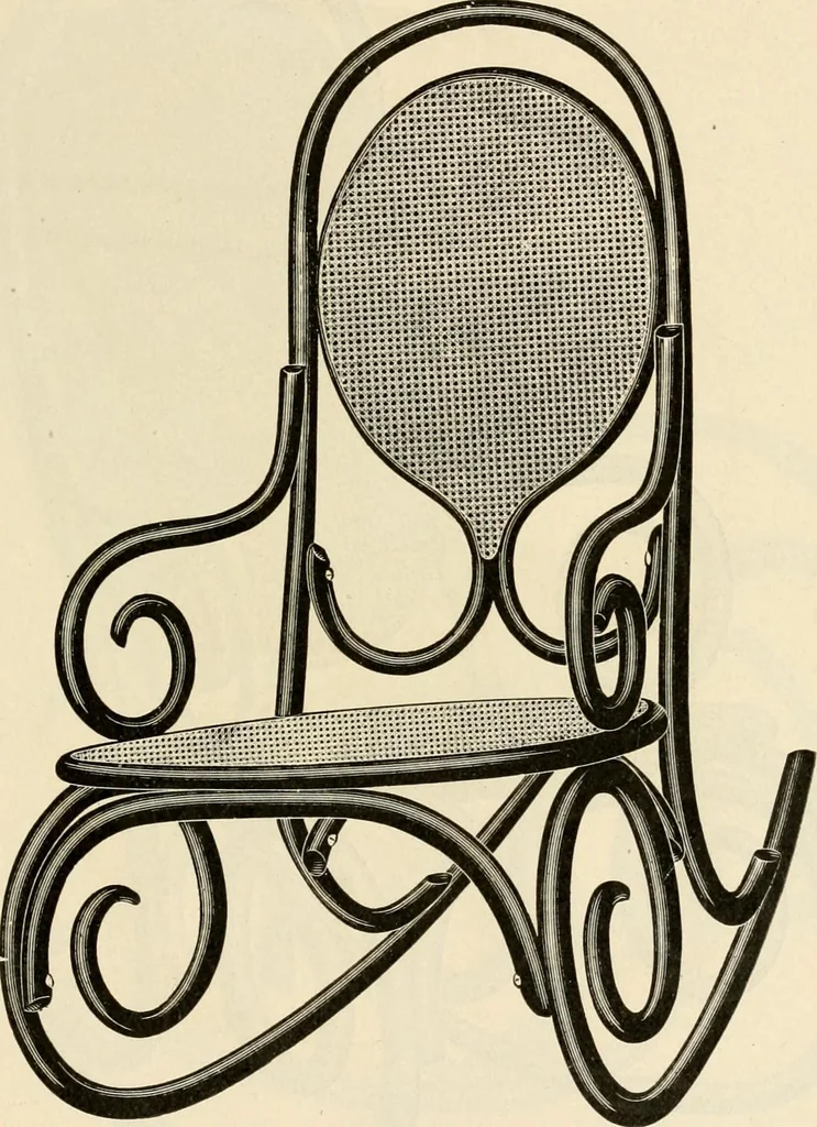 An illustration from Illustrated catalogue of the Sheboygan Chair Company., 1889, leaf 256