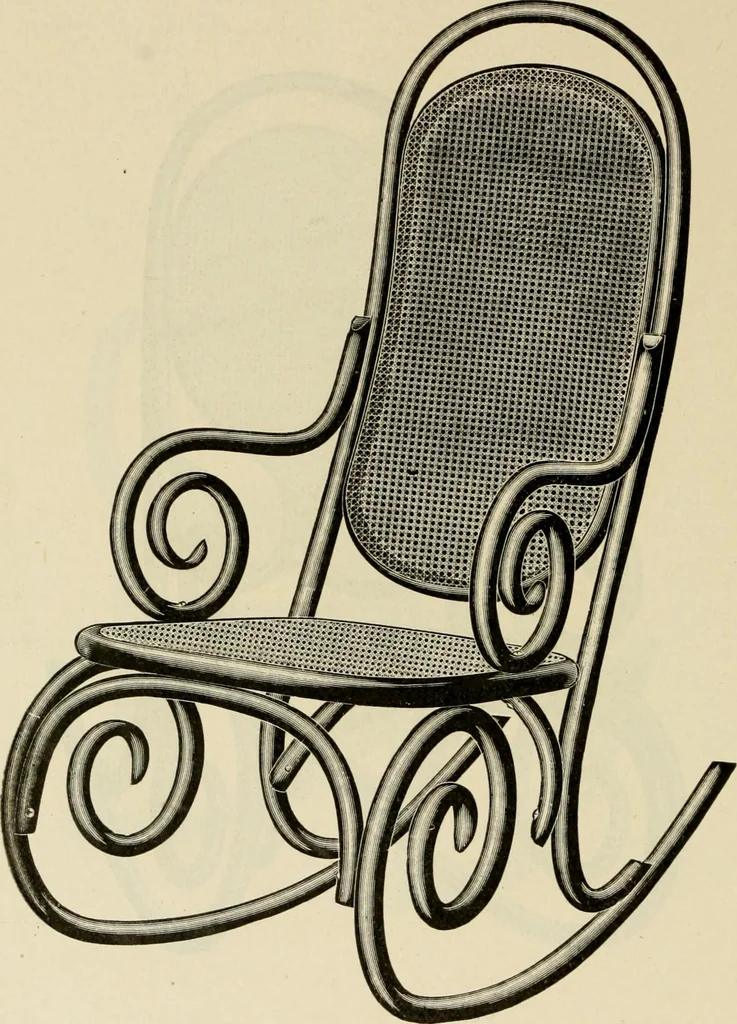An illustration from Illustrated catalogue of the Sheboygan Chair Company., 1889, leaf 257