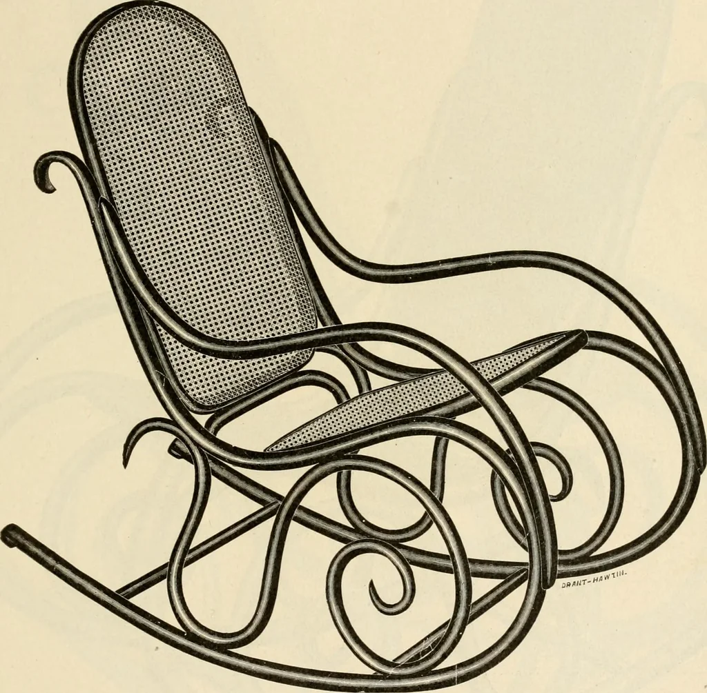 An illustration from Illustrated catalogue of the Sheboygan Chair Company., 1889, leaf 258