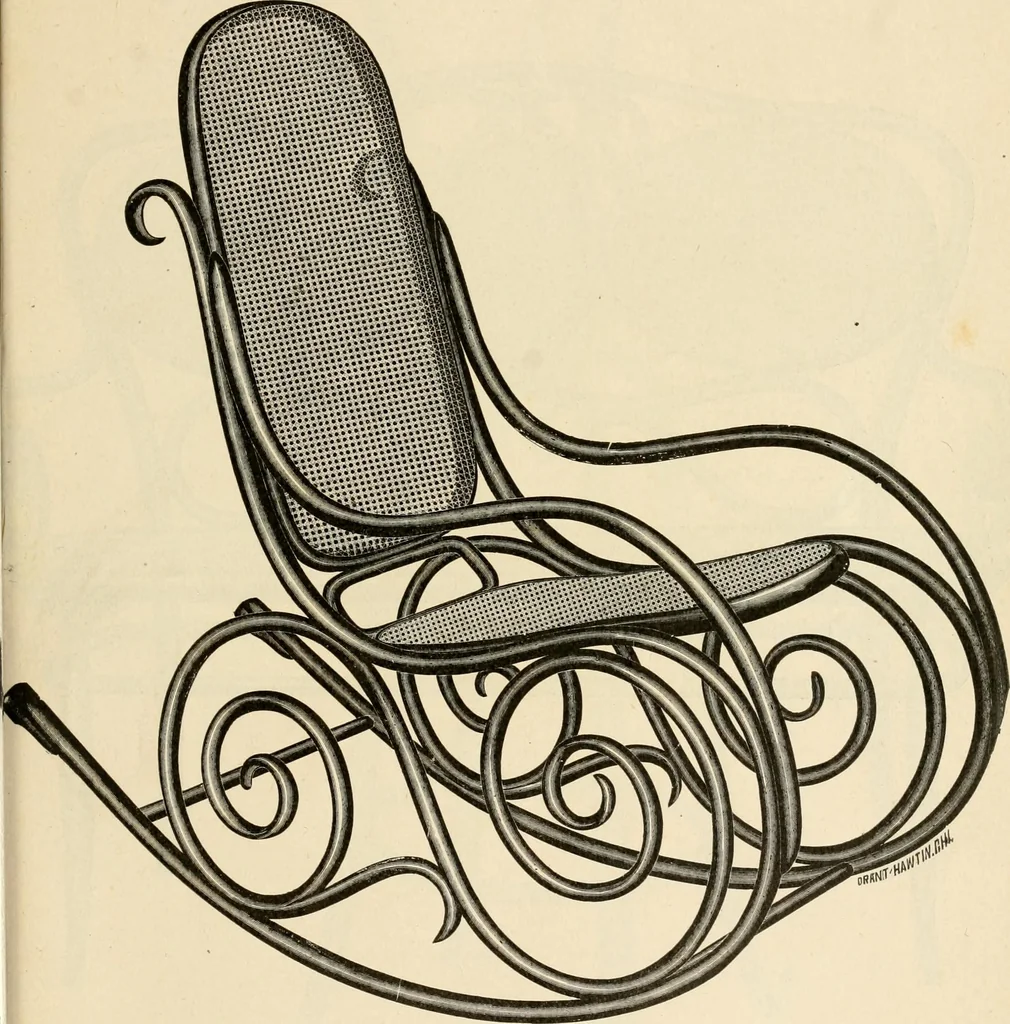 An illustration from Illustrated catalogue of the Sheboygan Chair Company., 1889, leaf 260
