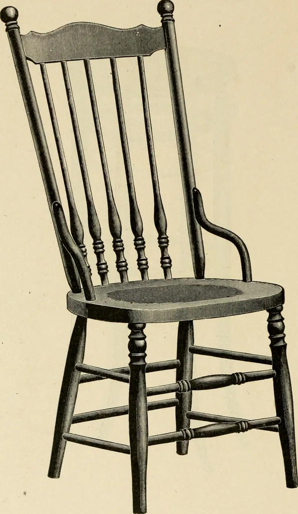 An illustration from Illustrated catalogue of the Sheboygan Chair Company., 1889, leaf 267