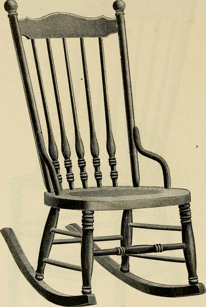An illustration from Illustrated catalogue of the Sheboygan Chair Company., 1889, leaf 269