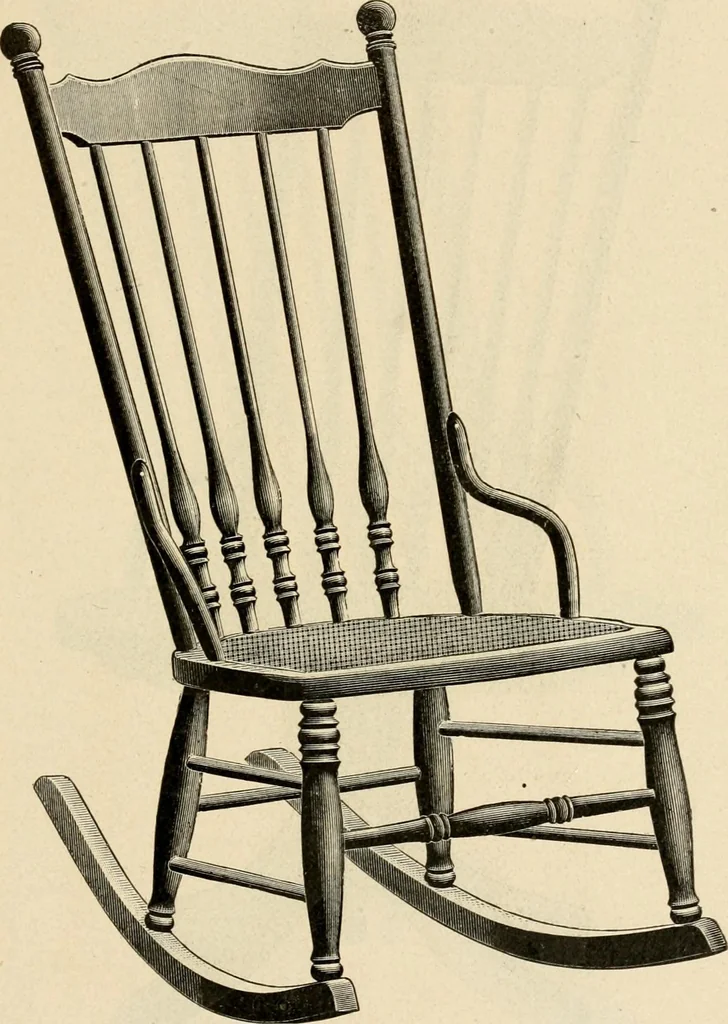 An illustration from Illustrated catalogue of the Sheboygan Chair Company., 1889, leaf 270