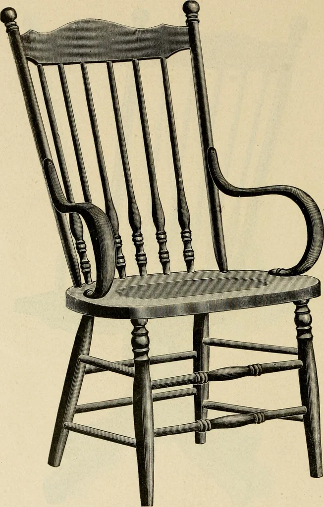 An illustration from Illustrated catalogue of the Sheboygan Chair Company., 1889, leaf 273