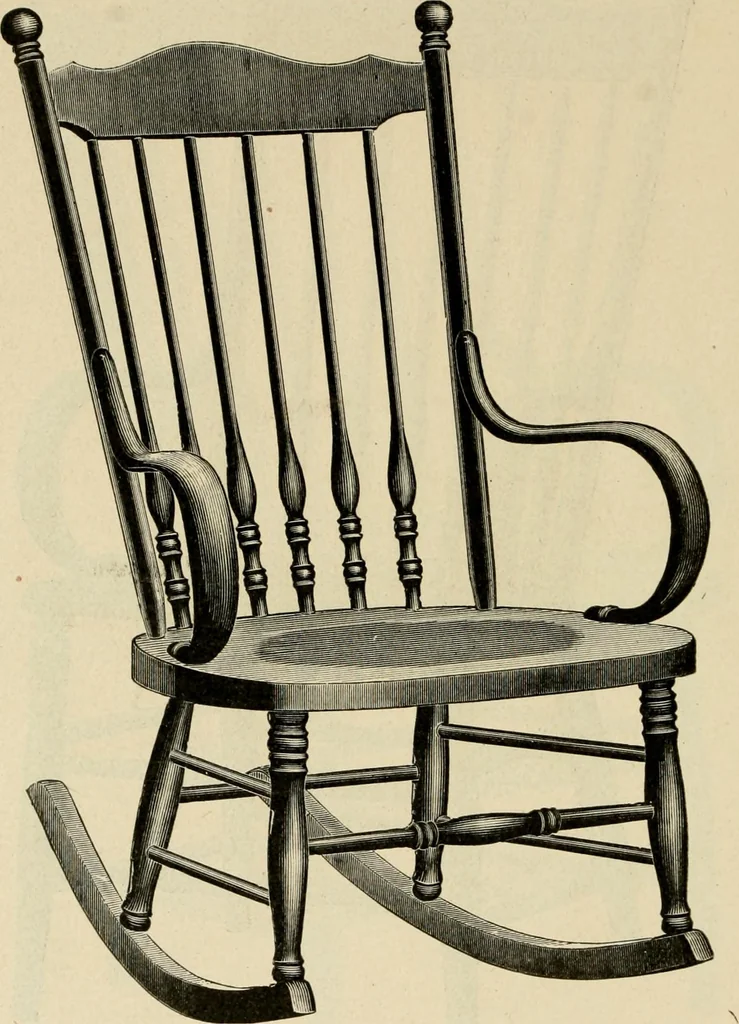 An illustration from Illustrated catalogue of the Sheboygan Chair Company., 1889, leaf 275