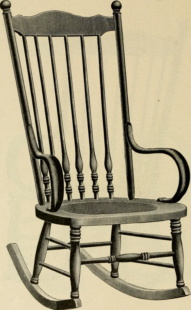 An illustration from Illustrated catalogue of the Sheboygan Chair Company., 1889, leaf 277