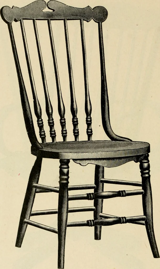 An illustration from Illustrated catalogue of the Sheboygan Chair Company., 1889, leaf 281