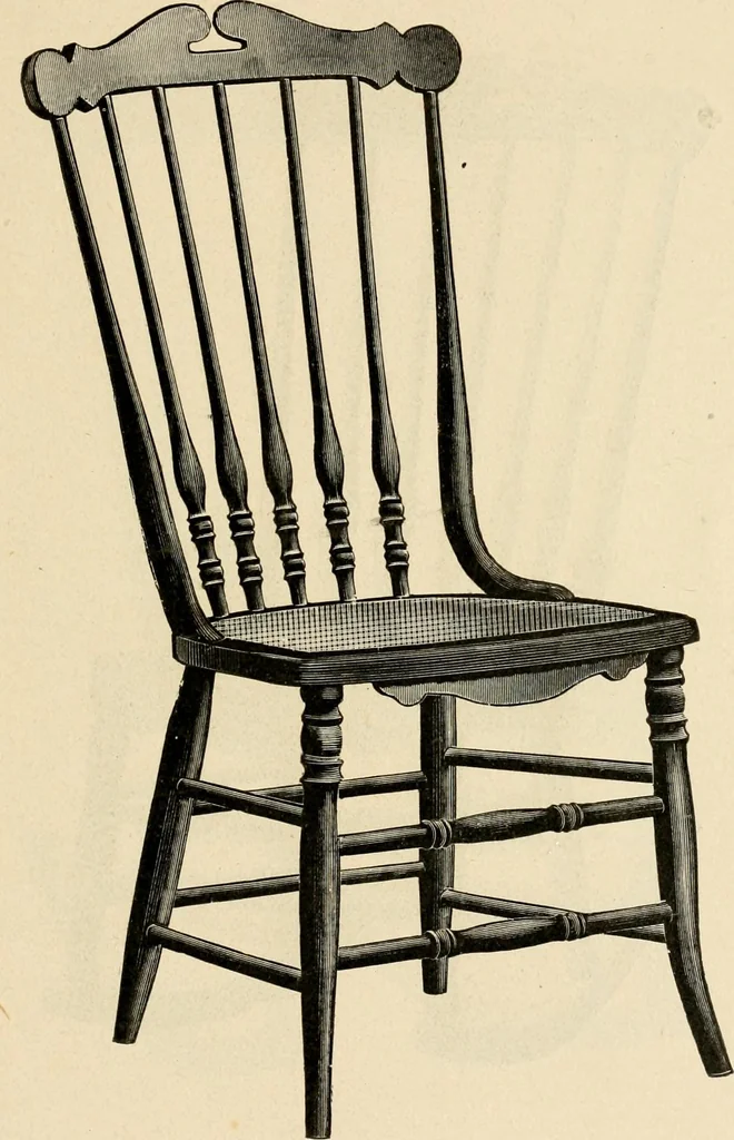 An illustration from Illustrated catalogue of the Sheboygan Chair Company., 1889, leaf 282
