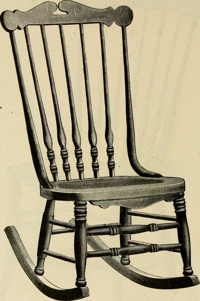 An illustration from Illustrated catalogue of the Sheboygan Chair Company., 1889, leaf 283