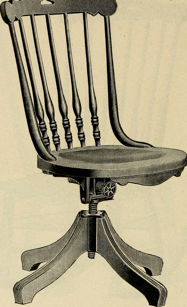 An illustration from Illustrated catalogue of the Sheboygan Chair Company., 1889, leaf 285