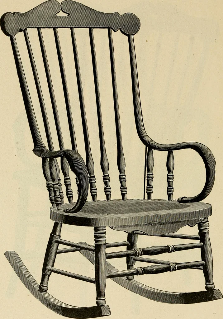 An illustration from Illustrated catalogue of the Sheboygan Chair Company., 1889, leaf 289