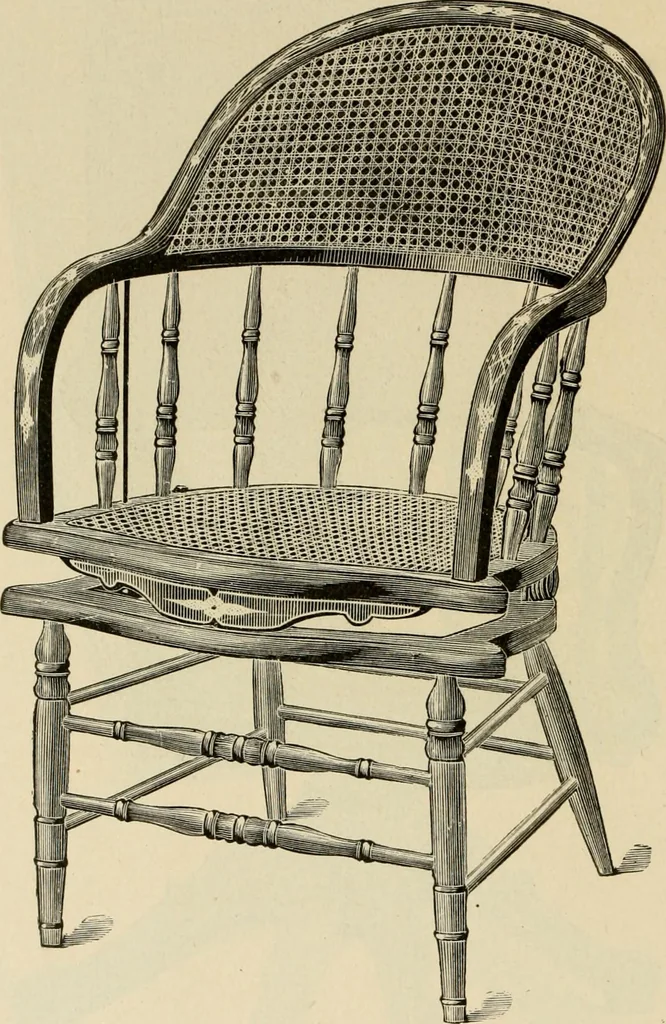 An illustration from Illustrated catalogue of the Sheboygan Chair Company., 1889, leaf 29