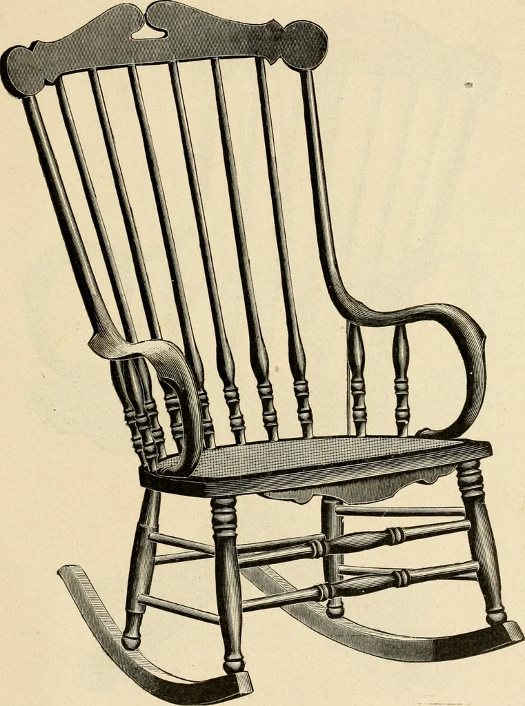 An illustration from Illustrated catalogue of the Sheboygan Chair Company., 1889, leaf 290