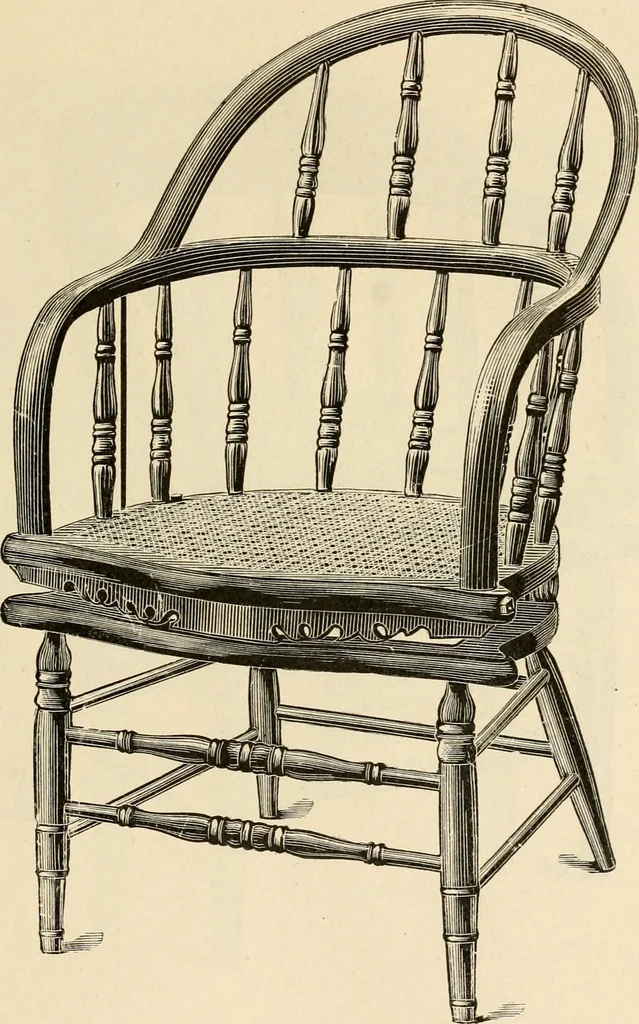 An illustration from Illustrated catalogue of the Sheboygan Chair Company., 1889, leaf 30