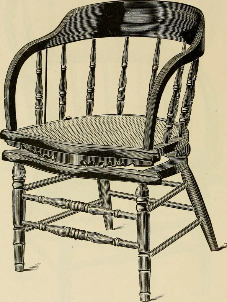 An illustration from Illustrated catalogue of the Sheboygan Chair Company., 1889, leaf 31