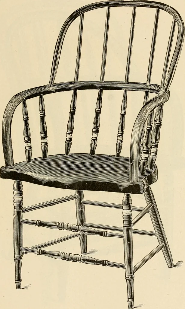 An illustration from Illustrated catalogue of the Sheboygan Chair Company., 1889, leaf 34