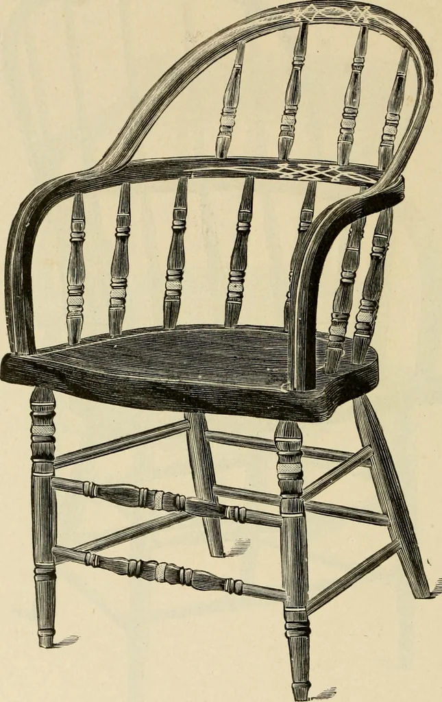 An illustration from Illustrated catalogue of the Sheboygan Chair Company., 1889, leaf 35