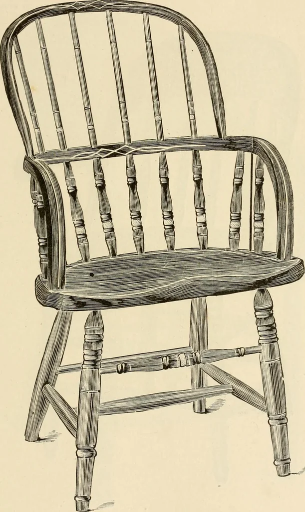 An illustration from Illustrated catalogue of the Sheboygan Chair Company., 1889, leaf 36
