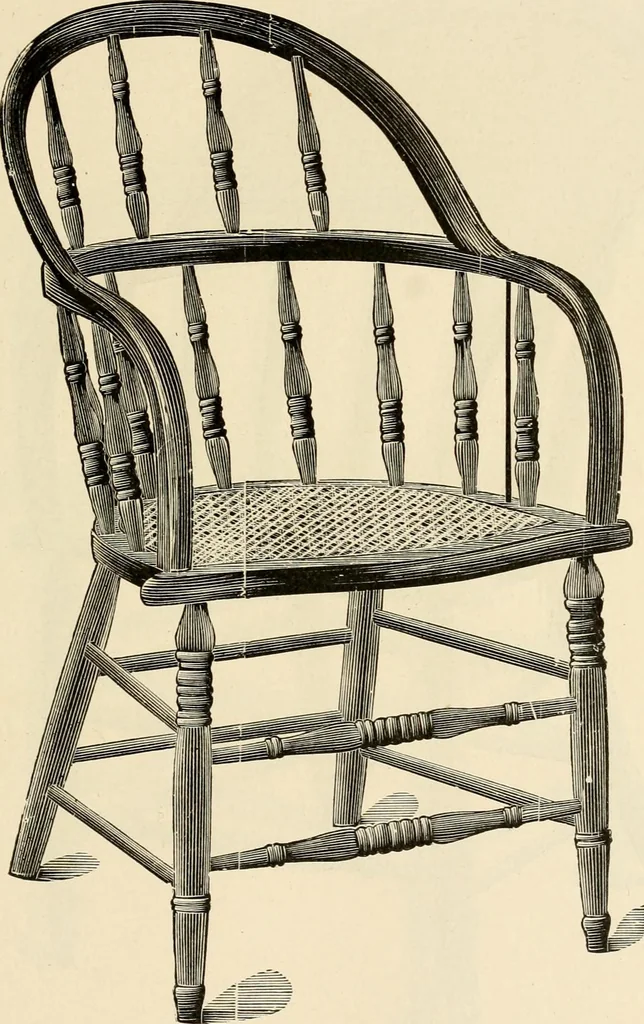 An illustration from Illustrated catalogue of the Sheboygan Chair Company., 1889, leaf 40