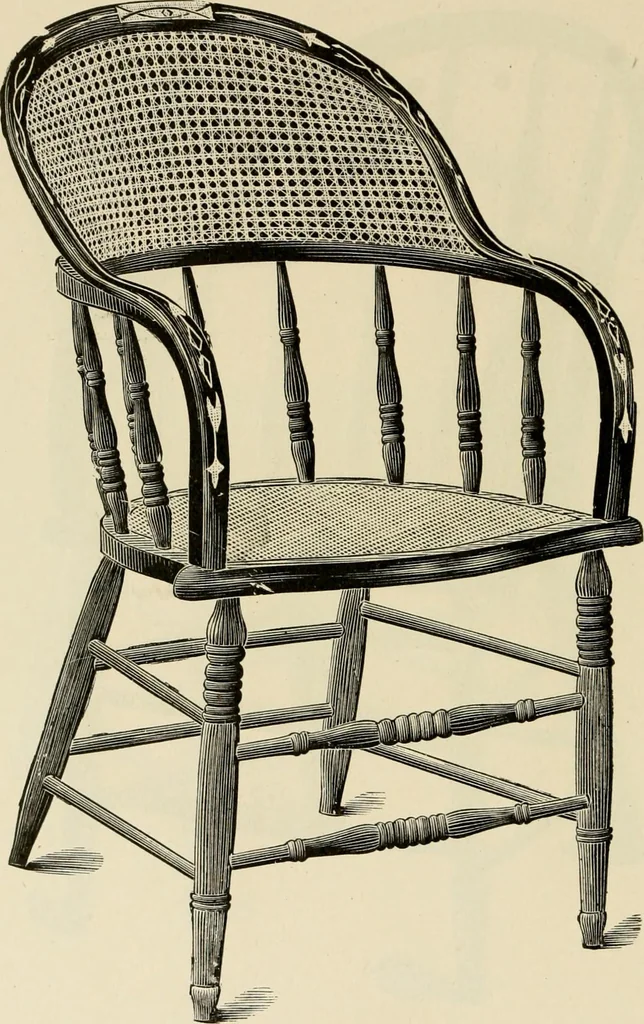 An illustration from Illustrated catalogue of the Sheboygan Chair Company., 1889, leaf 41