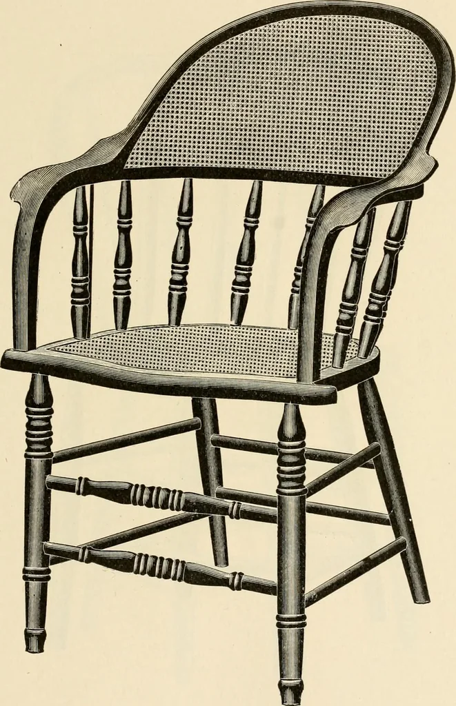 An illustration from Illustrated catalogue of the Sheboygan Chair Company., 1889, leaf 42