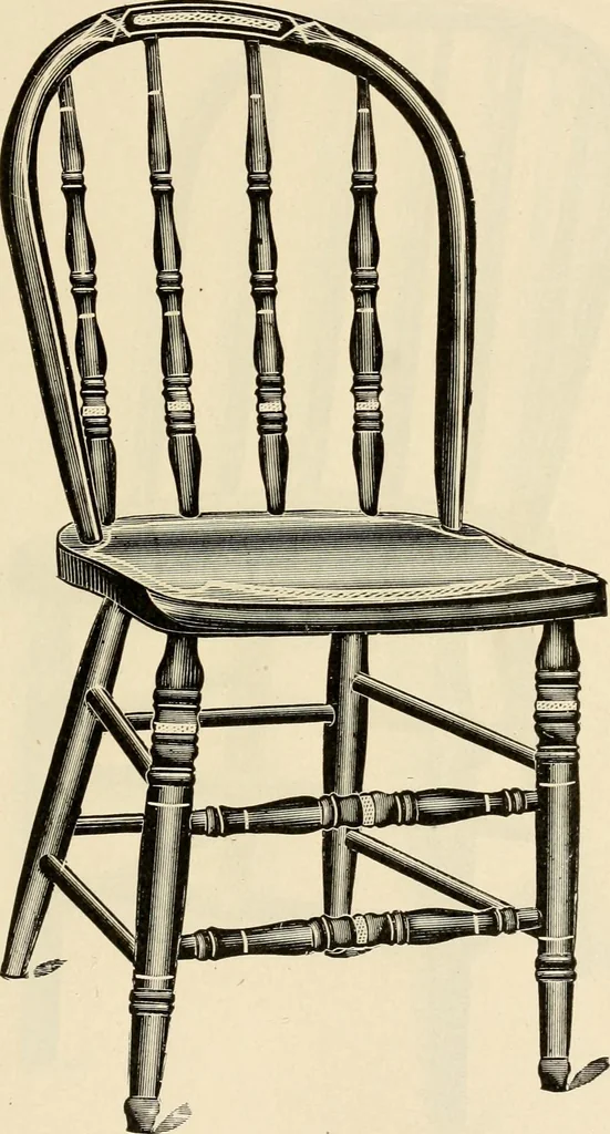 An illustration from Illustrated catalogue of the Sheboygan Chair Company., 1889, leaf 46