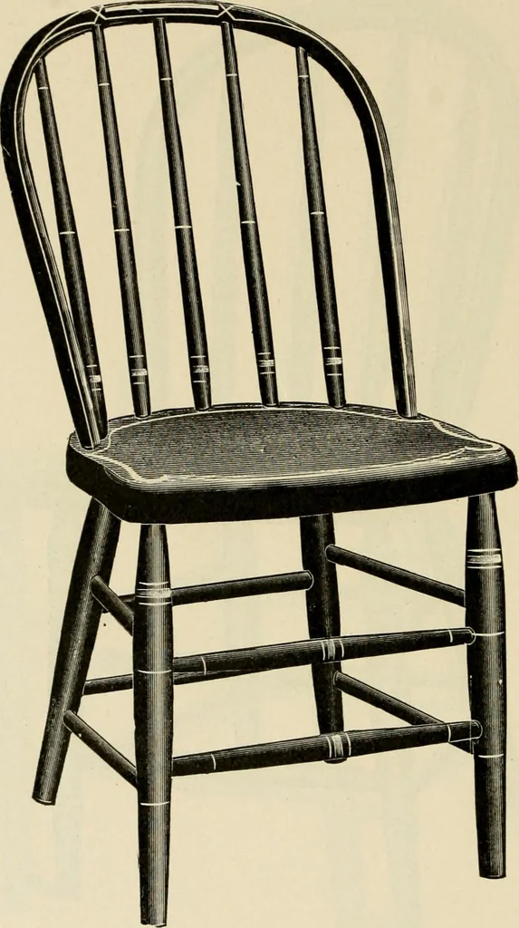 An illustration from Illustrated catalogue of the Sheboygan Chair Company., 1889, leaf 47