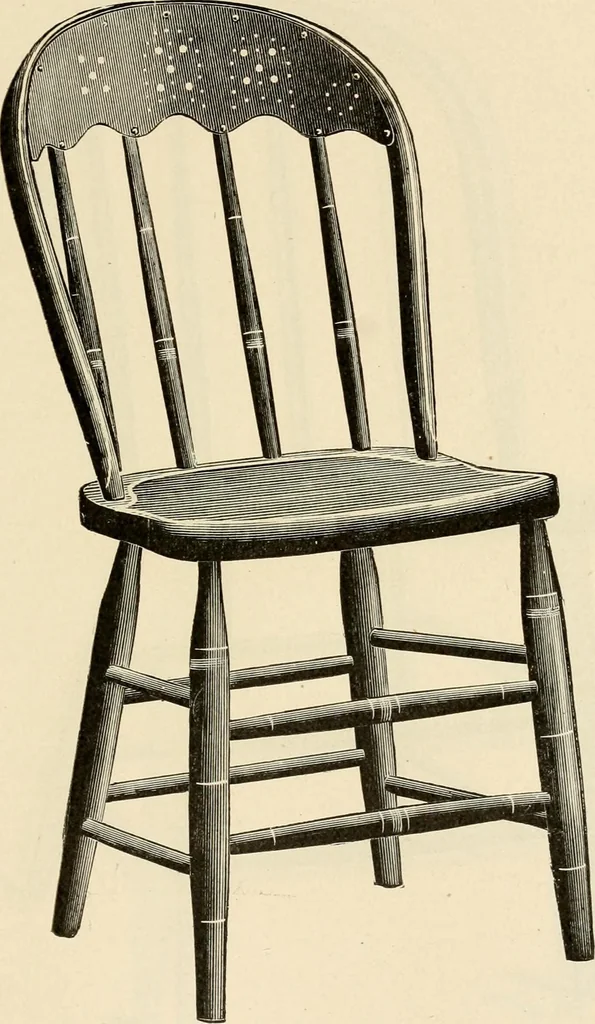 An illustration from Illustrated catalogue of the Sheboygan Chair Company., 1889, leaf 50