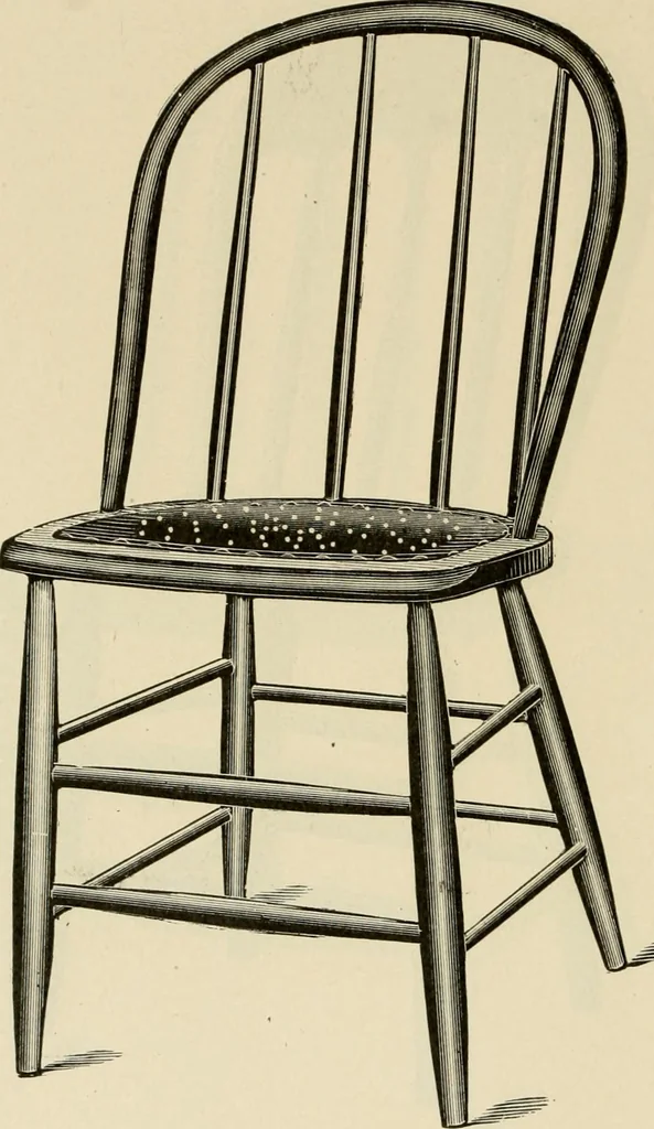 An illustration from Illustrated catalogue of the Sheboygan Chair Company., 1889, leaf 51