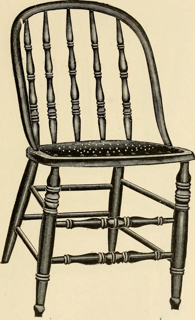 An illustration from Illustrated catalogue of the Sheboygan Chair Company., 1889, leaf 54